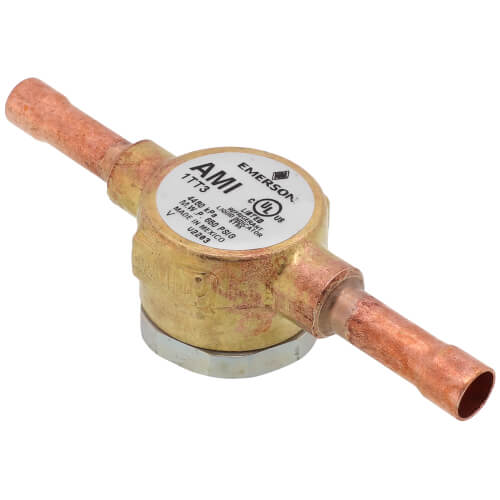 Emerson Flow Controls 042771 moisture indicator - side view (Product Type: Moisture Indicator)