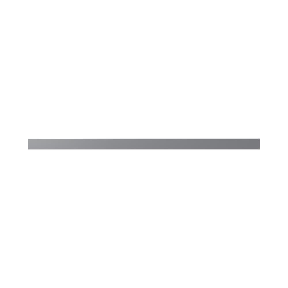 Assembled 30x1.5x12 in. Floating Shelf with Mounting Bracket in Gray - Super Arbor