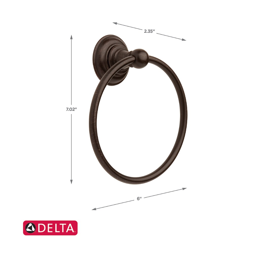 Delta 3-Piece Providence Venetian Bronze Decorative Bathroom Hardware Set