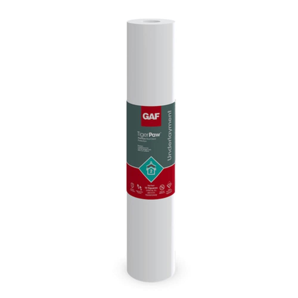 GAF TigerPaw 48-in x 250-ft Polypropylene Roof Underlayment