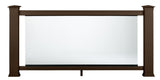 TimberTech 6-ft x 1-in Black Composite Deck Rail