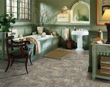 Armstrong Flooring Pickwick Landing II 12-ft W Cut-to-Length Blencoe Falls Gray Brown Stone Look Low-Gloss Finish Sheet Vinyl