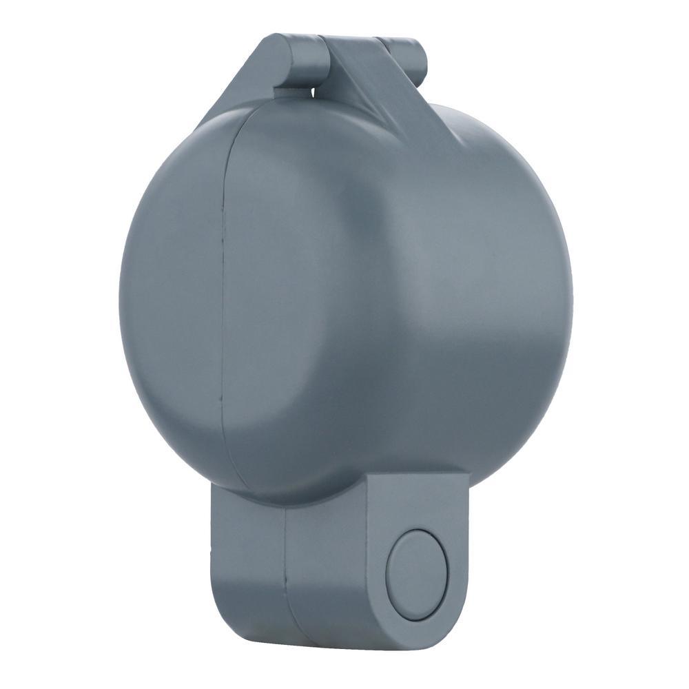 Door Knob Lock-Out Device, Diecast Construction, Gray Painted Color, Keyed Alike - Super Arbor
