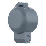 Door Knob Lock-Out Device, Diecast Construction, Gray Painted Color, Keyed Alike - Super Arbor