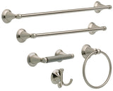 Delta Windemere Brushed Nickel Wall Mount Spring-Loaded Toilet Paper Holder
