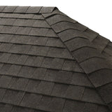 GAF Seal-A-Ridge AS Charcoal Algae-Resistant Hip & Ridge Roof Shingles, 25 Linear Ft per Bundle