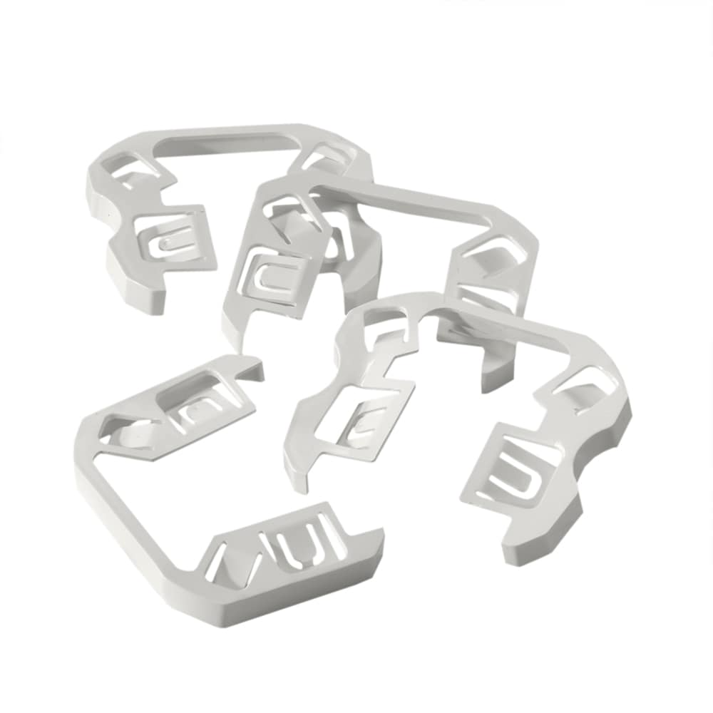 TimberTech 0.25-in x 2.5-in White Plastic Line Connector