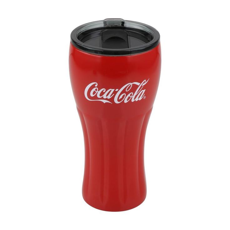 16 oz. Genuine Curve Vacuum Insulated Stainless Steel Red Portable Tumbler