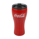 16 oz. Genuine Curve Vacuum Insulated Stainless Steel Red Portable Tumbler