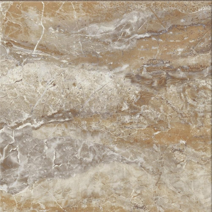 Congoleum DuraStone Roman Elegance Beachcrest Vinyl Tile Sample, 7.5-in x 15.625-in