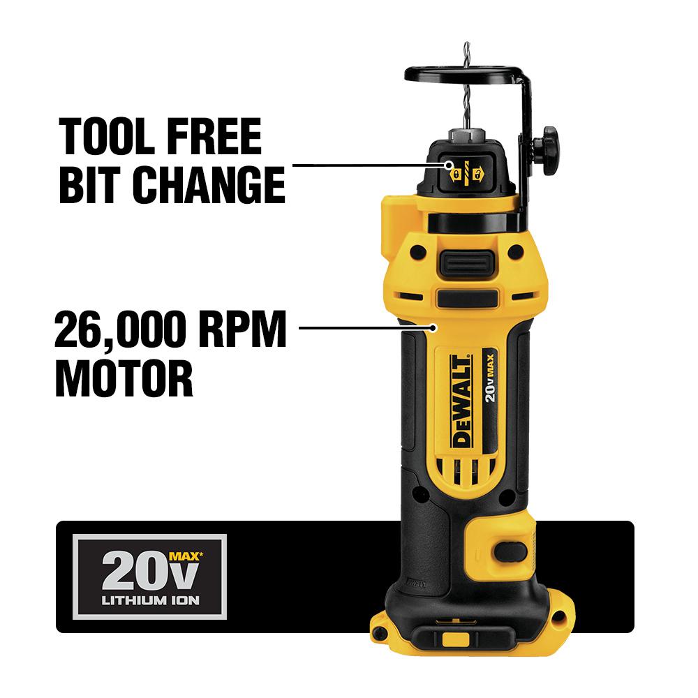 20-Volt MAX XR Li-Ion Cordless Screwgun/Cutout Tool Combo Kit (2-Tool) w/Bonus Bare 20V Cordless 1/4 in. Impact Driver - Super Arbor