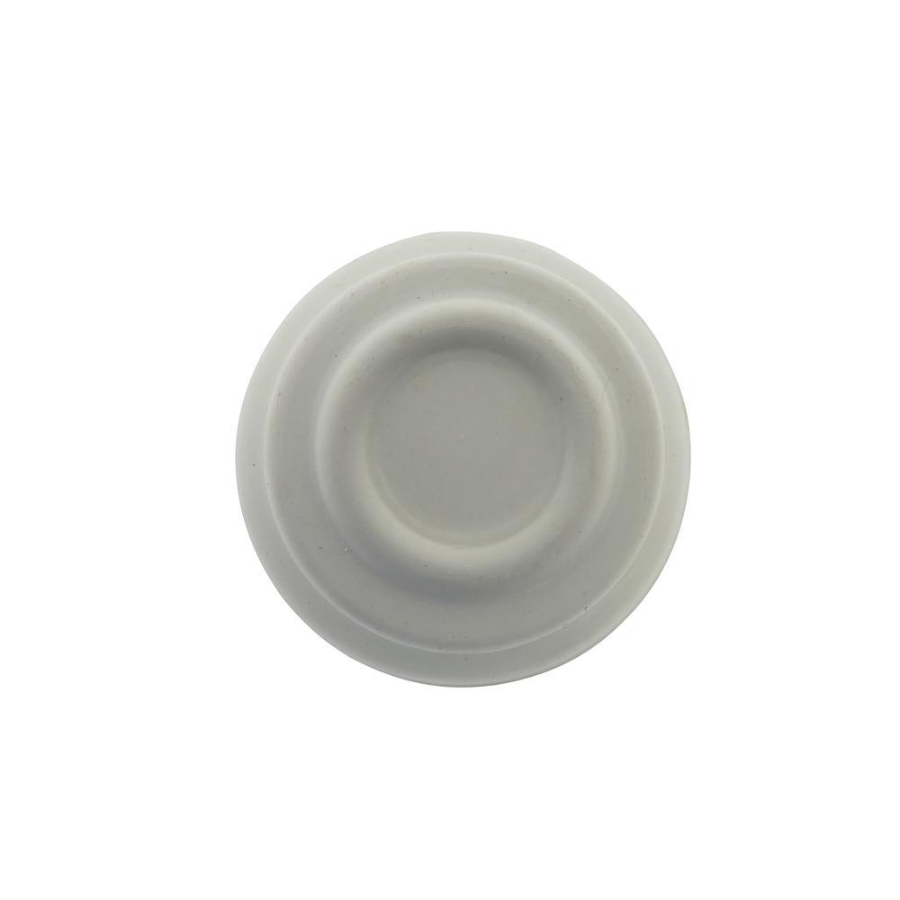 1-1/2 in. Off-White Rubber Leg Tips (2 per Pack) - Super Arbor