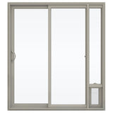 JELD-WEN 72-in x 80-in Vinyl Sliding, Left-hand sliding – primary product view