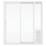 JELD-WEN 72-in x 80-in Vinyl Sliding, Right-hand sliding – product-only view
