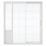 JELD-WEN 72-in x 80-in Vinyl Sliding, Right-hand sliding – primary product view