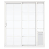 JELD-WEN 72-in x 80-in Vinyl Sliding, Right-hand sliding – product-only view