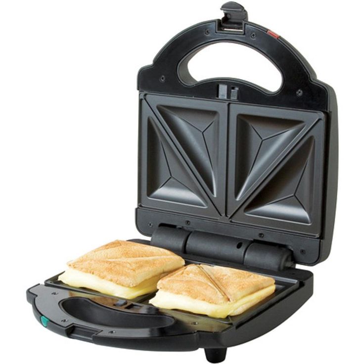 3-in-1 760 W Black Sandwich Maker