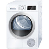 Bosch 500 Series 4-cu ft Stackable Ventless Electric Dryer (White) ENERGY STAR