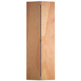 Masonite Traditional 24-in x 80-in Natural Flush Unfinished Hardwood Veneer Bifold Door (Hardware Included)