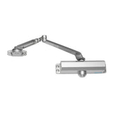 Commercial Door Closer with Hold Open Arm in Aluminum - Size 3 - Super Arbor
