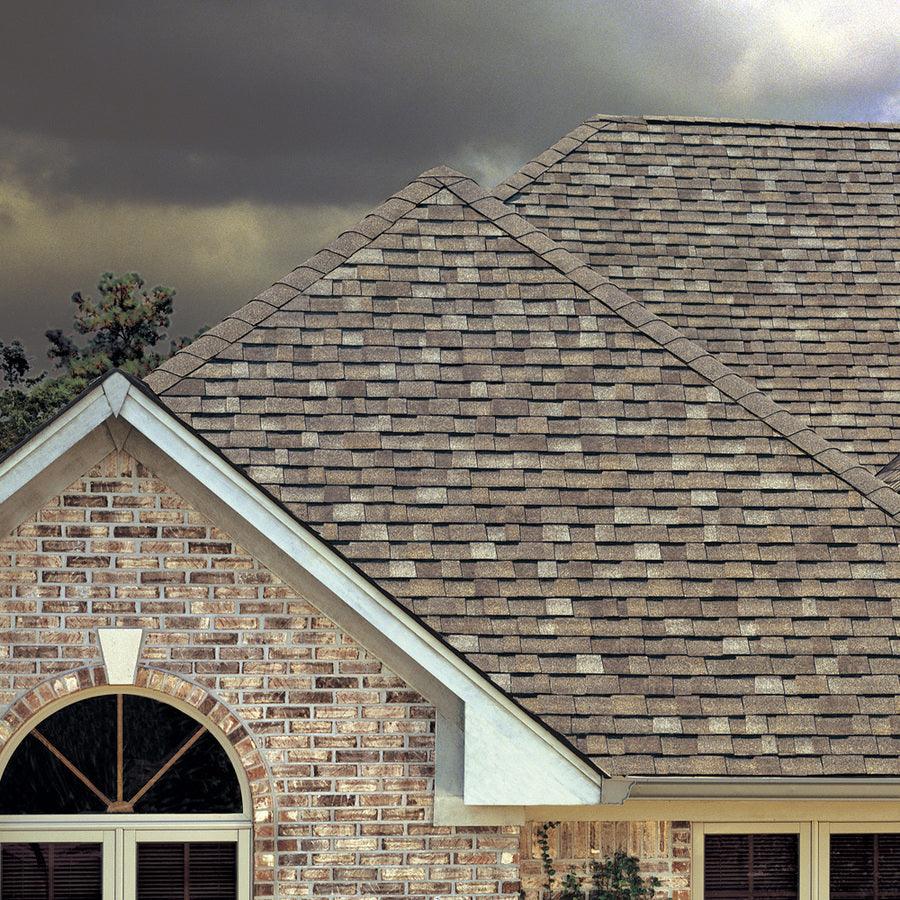 Owens Corning TruDefinition WeatherGuard-HP32.8-sq ft Teak Laminated Architectural Roof Shingles - Super Arbor