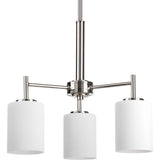 Progress Lighting Replay 3-Light Polished Nickel Modern/Contemporary Chandelier