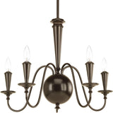 Progress Lighting Identity 5-Light Antique Bronze Traditional Chandelier