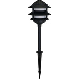 Portfolio 11-Watt Black Low Voltage Path Light, 90 Lumens, 2700K