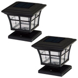 Portfolio 2-Pack 12X Brighter 14.4-Lumen Black Solar LED Path Light Kit