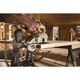 FLEXVOLT 60-Volt MAX Lithium-Ion Cordless Brushless 7-1/4 in. Circular Saw,2 Batteries,Charger,w/Bonus Reciprocating Saw