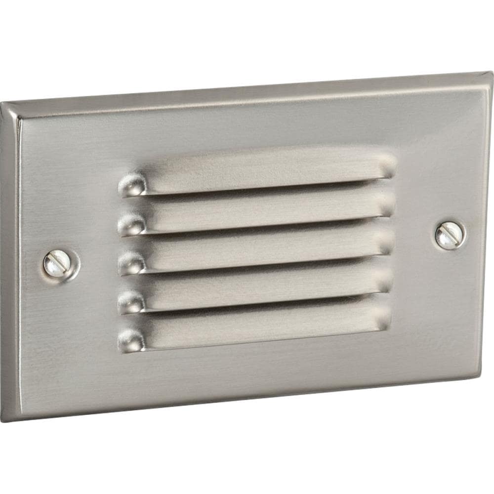 Progress Lighting 4-Watt Brushed Nickel Hardwired LED Step Light