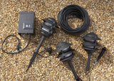 Portfolio 11-Watt Black Low Voltage Path Light, 90 Lumens, 2700K