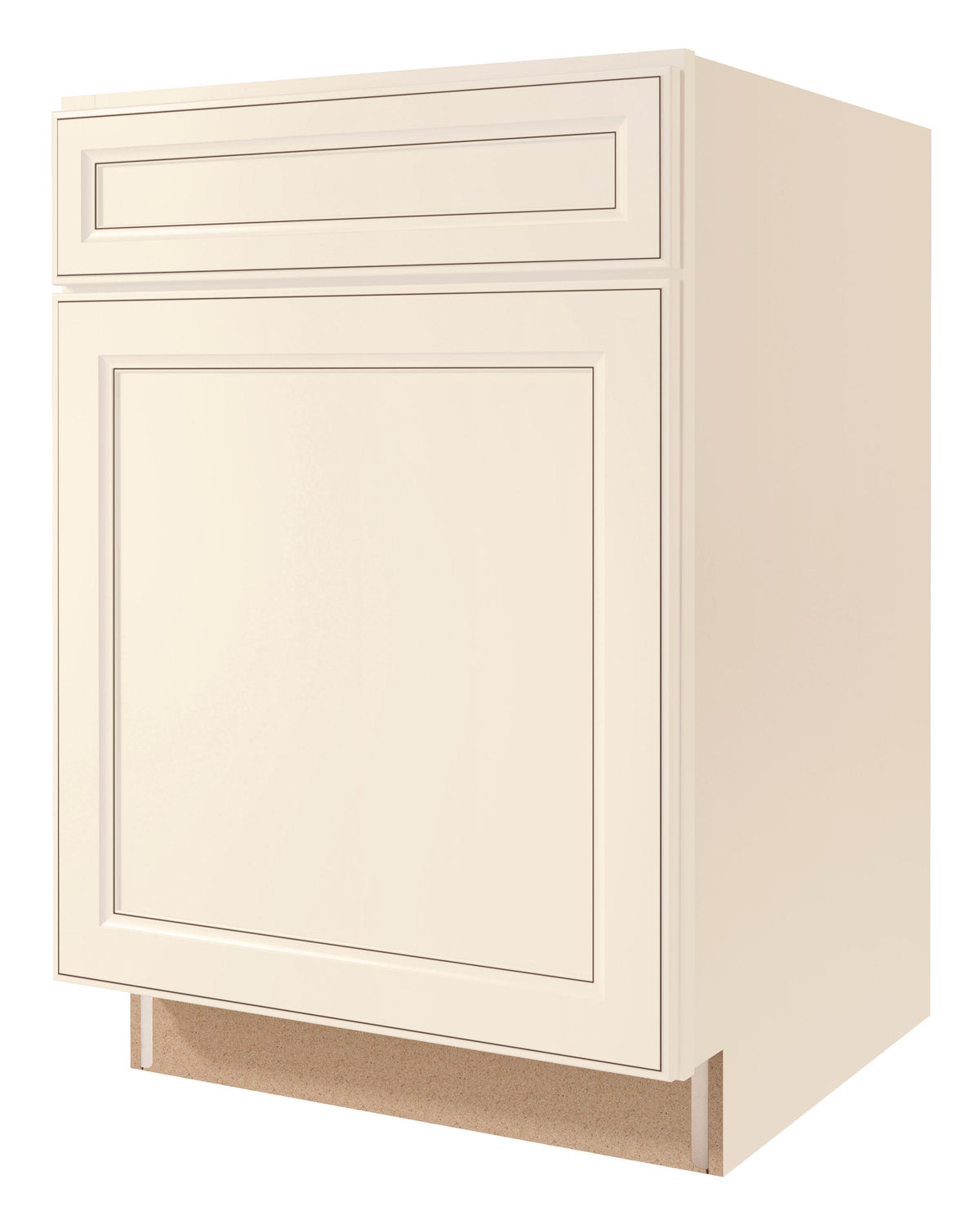 Diamond NOW Caspian 21-in W x 35-in H x 23.75-in D TrueColor Toasted Antique Door and Drawer Base Stock Cabinet