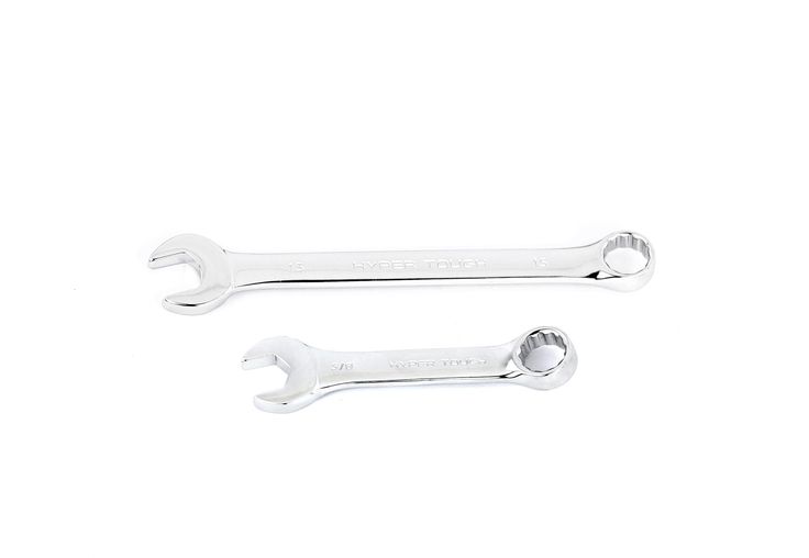Hyper Tough 32-Piece Combination Wrench Set, Metric & SAE