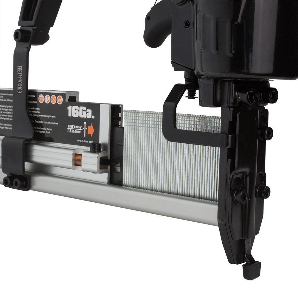 Pneumatic 3-in-1 16-Gauge/18-Gauge Finish Nailer and Stapler - Super Arbor
