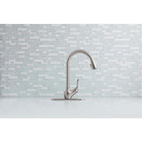 Barossa with Response Touchless Technology Single-Handle Pull-Down Sprayer Kitchen Faucet in Vibrant Stainless - Super Arbor