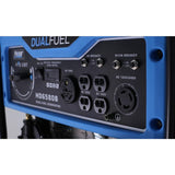 Pulsar 6,580/5,500-Watt Dual Fuel Gasoline/Propane Powered Recoil Start Portable Generator with CARB Compliant 274 cc Engine