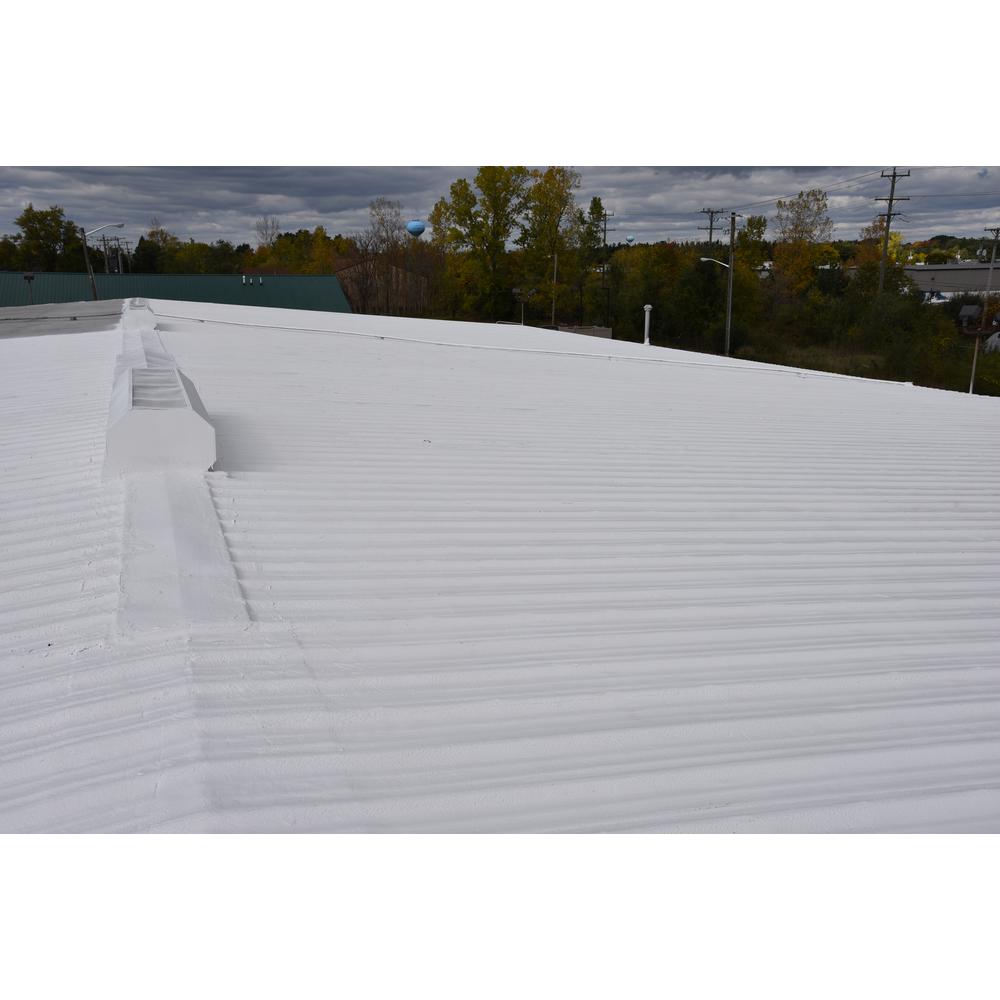 TekTop 5 Gal. Gray 100% Silicone High Solids Roof Coating - Super Arbor