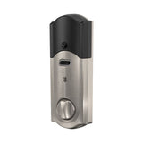 Camelot Satin Nickel Connect Smart Door Lock with Alarm