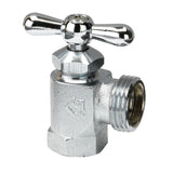 1/2 in. FIP x MHT Chrome-Plated Brass Washing Machine Valve