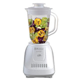 Kitchen Magic Collection 42 oz. 10-Speed and 2-Pulses White Plastic Jar Blender
