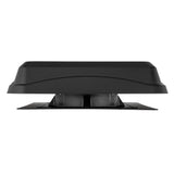 537 CFM Black Plastic Solar Powered Attic Fan with Built-in Screen - Super Arbor