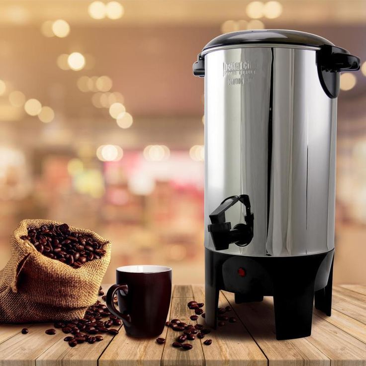 Better Chef 50-Cup Stainless Steel Commercial/Residential Coffee Urn