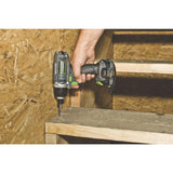 12-Volt Lithium-ion Cordless Quick-Change Impact Driver with Light, Power Indicator, Charger, Battery and Bit - Super Arbor