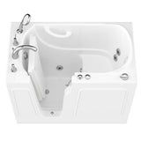 HD Series 53 in. Right Drain Quick Fill Walk-In Whirlpool Bath Tub with Powered Fast Drain in White - Super Arbor