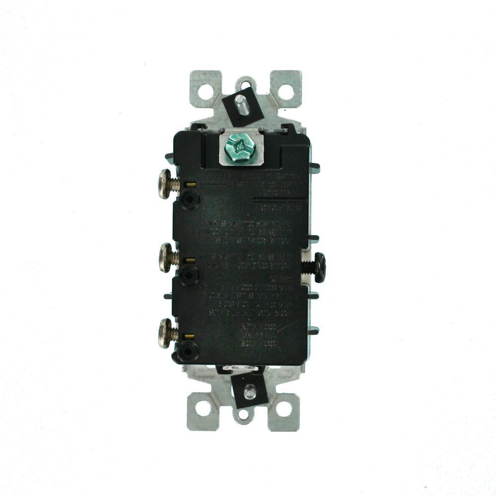 Decora 15 Amp 3-Rocker Combination Switch, White - Super Arbor