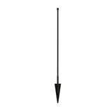 YARDLINK 3-in W Powder-coated Steel No Dig Yard Universal Fence Post