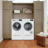 Bosch 500 Series 4-cu ft Stackable Ventless Electric Dryer (White) ENERGY STAR