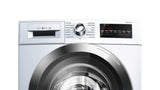 Bosch 800 Series 2.2-cu ft High-Efficiency Stackable Front-Load Washer, White with Chrome Trim, ENERGY STAR