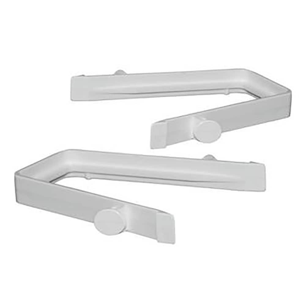 Freedom Ready-to-Assemble 3.75-in White Vinyl Rail Clip For Vinyl Fence 2-Pack